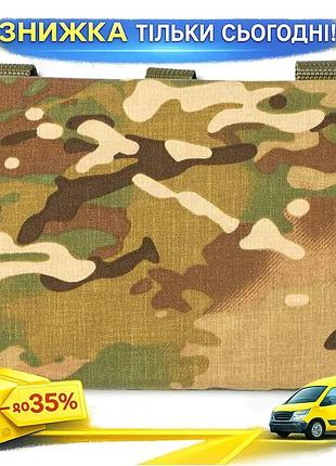 Кишені для балістичних пакетів 15x20 см мультикам кордура 500d molle водо- та вогнестійкі кріплен ku-22