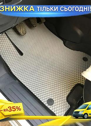 Килимки eva сірі для renault koleos 2008-2016 gl-55 модельні захисні килимки для салону авто ku-22