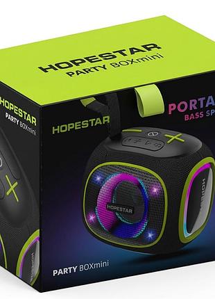 Bluetooth колонка hopestar partybox mini 10w 3