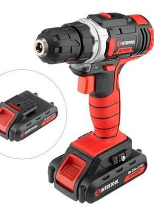 Шуруповерт акумуляторний intertool 18 в semipro wt-0314 (wt-0314)