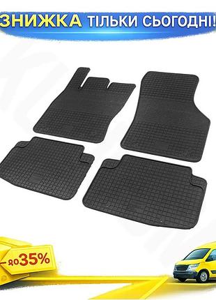 Гумові килимки 4 шт polytep для volkswagen golf 7 e-golf захисні килимки для салону авто захисту від бру ku-22