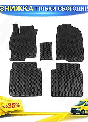Коврики eva-сота черные для mazda 6 2008-2012 резиновые коврики в салон защита от грязи и влаги ku-22