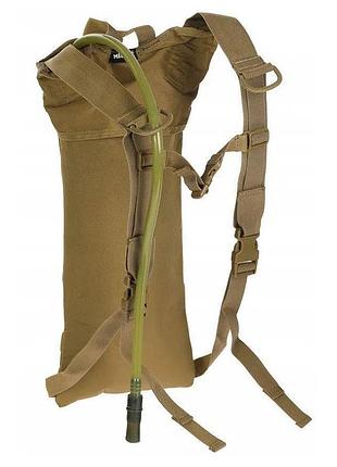 Гідратор-рюкзак mil-tec basic water pack 3l тактичний для військових з системою molle та регульованими л ku-22 3