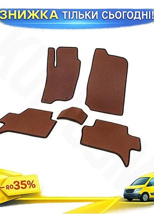 Килимки eva цегляні для mitsubishi pajero sport 2008-2015 гумовий килимок в салон 5 предметів захисту ві ku-22