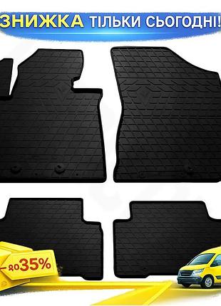 Килимки гумові stingray premium для kia sorento xm 2009-2014 4 шт салонні захисні килими для авто ku-22