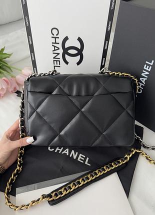 Chanel black silver/gold 2