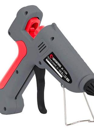 Пистолет клеевой intertool 11.2 мм x 100 вт (rt-1106) 5