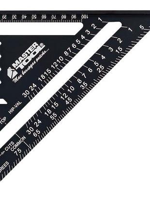 Угольник плотника mastertool 180 мм swanson (30-3518)