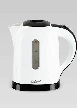 Електрочайник maestro 1.5л білий (mr-034-white)