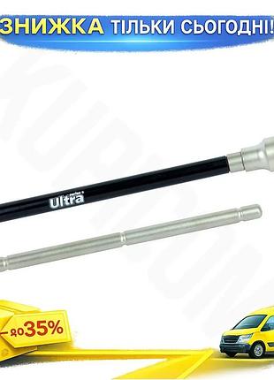 Ku ключ свічковий 21мм universal fit 300мм crv антикорозійний інструмент для свічок запалювання ключ д uni2l_k
