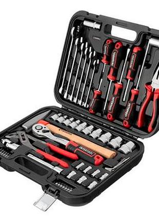 Набор инструмента intertool 1/2" 56 ед. storm (et-8056)