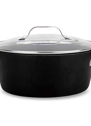 Кастрюля антипригарная maestro 280мм x 5.8л gleblon c2 (mr-4428)
