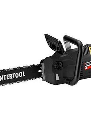 Пила цепная электрическая intertool-storm 2400вт x 16" двигатель прямой (wt-2204)