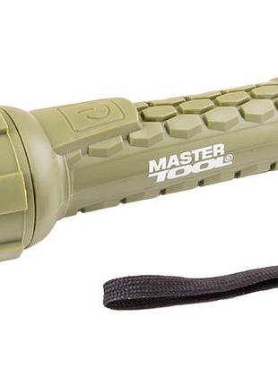 Ліхтар ручний mastertool 1led x 1 вт водонепроникний (94-0802)