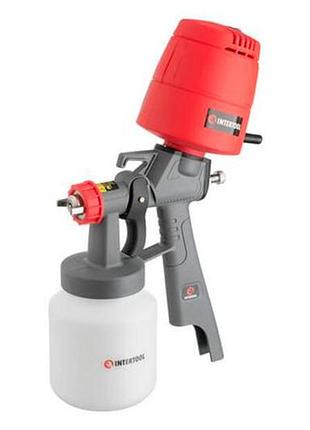 Краскопульт электрический hvlp intertool 450вт x 1000 мл (dt-5045)