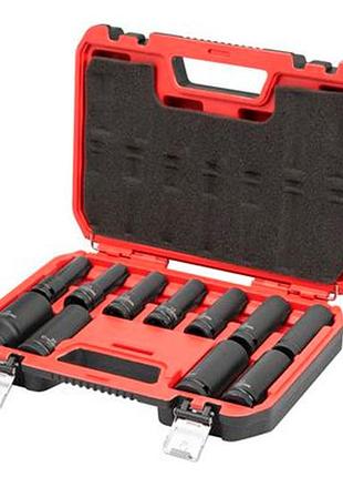 Набор головок ударных intertool-storm 1/2" x 10-24мм удлиненные (10шт) (et-8505)