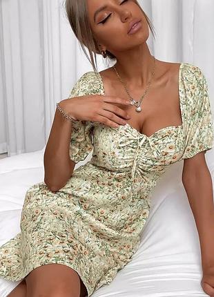 Сукня к квітковий принт h&m 5