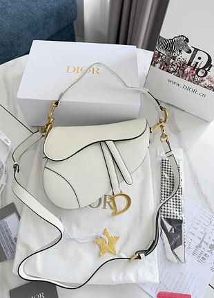 Dior saddle milk texture 4