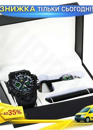 Мужские наручные часы besta box peremoga light с компасом тактические кварцевые часы для мужчин с секунд ku-22