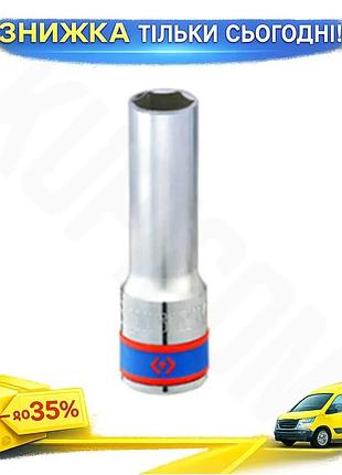 Головка торцева king tony 1/2" 8 мм екстрадлінна шестигранна 424508m ku-22