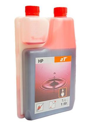Масло для 2-х тактных двигателей hp 1l премиум дозатор (х-21)