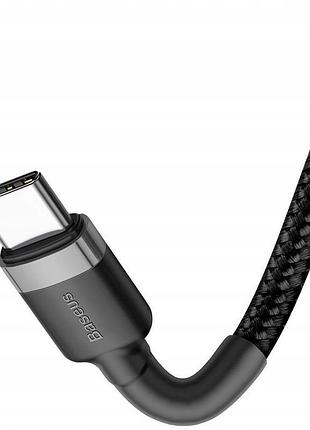 Дата кабель baseus cafule type-c to type-c pd2.0 60w (2m) (catklf-h) 3