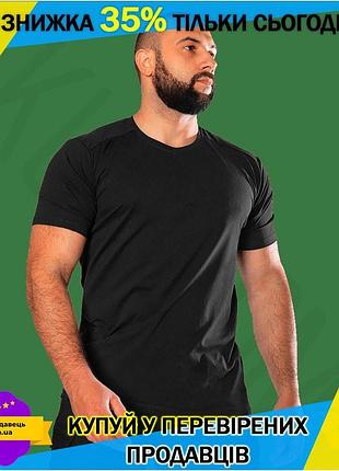 Ku футболка camotec черная universal fit активная для спорта повседневной носки и отдыха uni2l_k