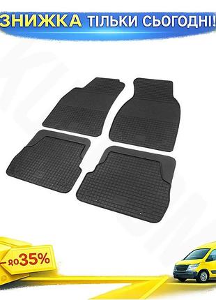 Резиновые коврики 4 шт polytep для audi a6 c5 1997-2001 защитные коврики в салон авто для защиты от гряз ku-22