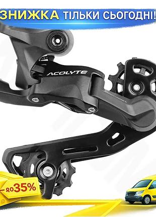 Задний переключатель microshift 1x8s acolyte для кассет 40-46t не-клатч для велосипеда трансмиссия перек ku-22