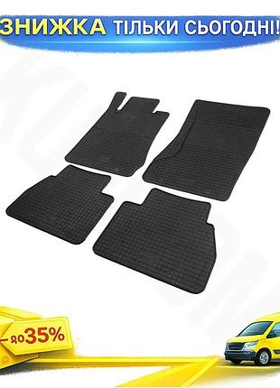 Резиновые коврики polytep для mercedes e-class w211 2002-2009 4шт защитные коврики для салона авто ku-22