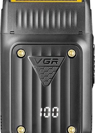 Электробритва vgr v-363 с usb-зарядкой и аккумулятором ∙ бритва vgr v-363 – сеточная электробритва для путешествий