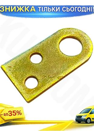 Ku проушина ks-ukr 40x20 universal fit мм стальная для крепления замка на двери ворота ящики 10 штук uni2l_k