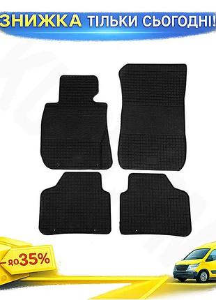 Резиновые коврики 4 шт polytep для bmw x1 e-84 2009-2015 года модельные коврики для защиты салона авто ku-22