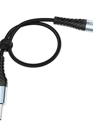 Дата кабель hoco x38 cool type-c (0.25m) черный 3