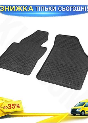 Резиновые коврики 2 шт polytep для volkswagen caddy 2004-2010 года модельные коврики для защиты салона о ku-22