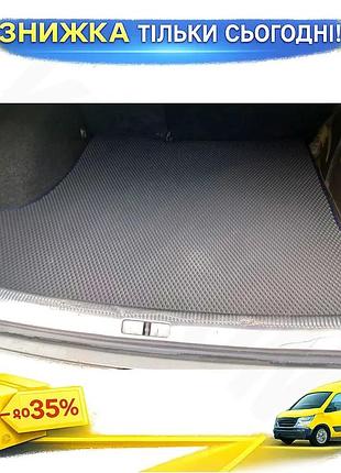 Килимок багажника eva чорний для volkswagen passat b5 1997-2005 модельний захисний килимок для авто ku-22