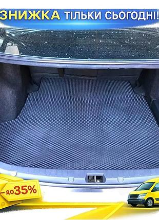 Коврик в багажник eva черный для toyota corolla 2007-2013 модельный защитный коврик для авто ku-22