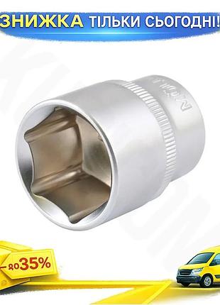 Головка торцевая molder mt62027 cr-v 1/2" 27мм для автомобилей гайковерт насадка для монтажа и демонтажа ku-22