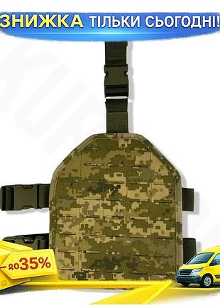 Платформа на стегно molle 26.5х22.5см нейлон/поліестер підсумкова система кріплення. ku-22
