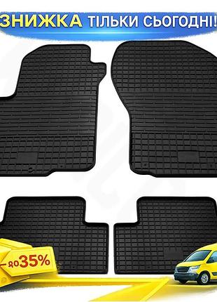 Резиновые коврики stingray premium для citroen c-crosser 2007-2012 4 шт защитные ковры для салона автомо ku-22