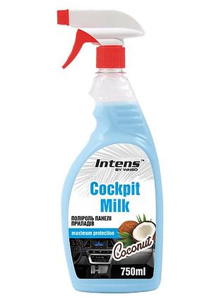 Полироль-молочко winso cockpit milk 750мл для пластика и винила с ароматом кокос для ухода и защиты ku-22