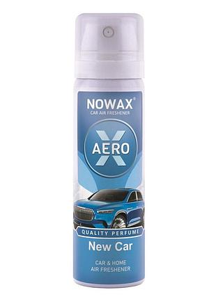 Ароматизатор nowax x aero new car 75ml освіжувач повітря для автомобіля та будинку ku-22