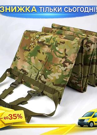 Каремат мультикам на пояс 6 секций из molle для теплоизоляции. ku-22