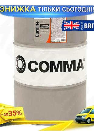 Ku моторное масло comma universal fit eurolite 10w-40 60л полусинтетика для бензиновых и дизельных авт uni2l_k