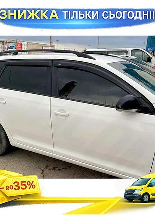 Ветровики variant hic для volkswagen golf 6 4 шт дефлекторы окон самоклейка для защиты от дождя и ветра ku-22