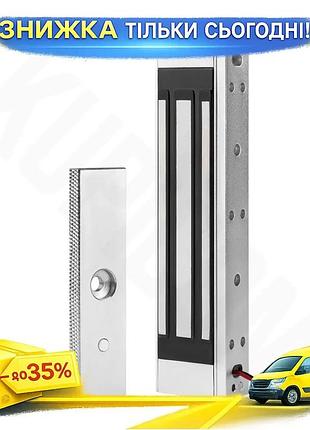Ku замок электромагнитный silver universal fit для деревянных стеклянных металлических дверей с силой uni2l_k