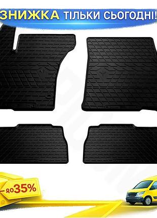 Резиновые коврики stingray premium для mercedes ml w163 4 шт защитные ковры в салон для защиты от грязи ku-22