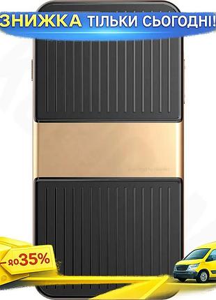 Ku чохол baseus для universal fit iphone 8 plus 7 plus travel gold захисний чохол для смартфона міцний uni2l_k