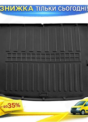 Килимок в багажник 3d stingray для opel zafira b 2005-2011 поліуретановий захисний ковролін для авто ku-22