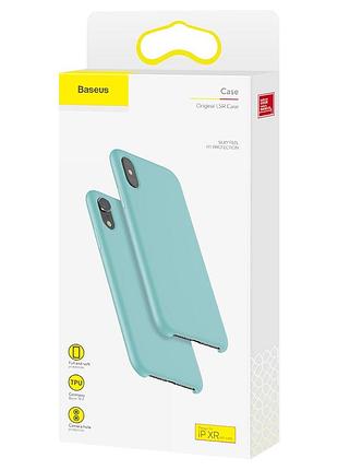 Ku чохол baseus original universal fit lsr для iphone xs max захисний чохол для смартфона проти подряп uni2l_k 7
